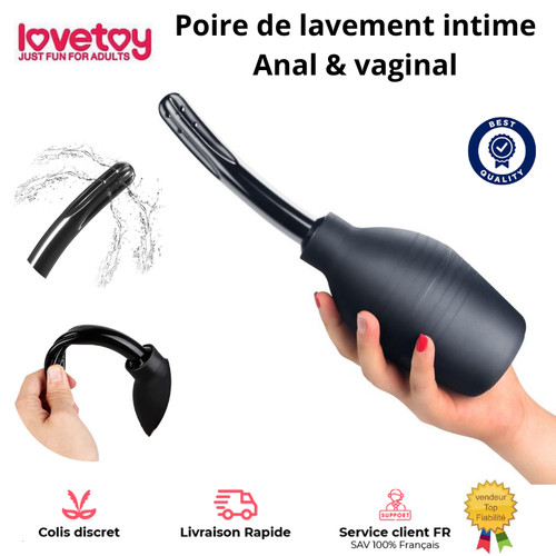 Poire lavement douche anal - lavement,